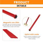 Aifeier ET Canning Tools Kit includes 1pcs Bubble Popper Bubble Remover and 1pcs Jar Lid Lifter Magnetic Lid Lifter (Red)