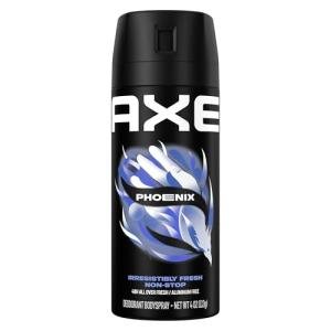 AXE Body Spray Deodorant Phoenix for Long Lasting Odor Protection Deodorant for Men Formulated Without Aluminum 4.0 oz