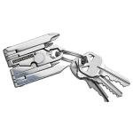SWISS+TECH ST53100 Stainless Steel 19-in-1 Key Chain Multi Tool, Polished Finish (Single Pack)