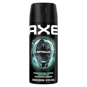 AXE Apollo Body Spray Deodorant Sage & Cedarwood for Long-Lasting Odor Protection, Deodorant for Men Formulated Without Aluminum 4.0 oz