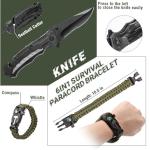 Gifts for Men, Teen Boy, Dad, Husband, Boyfriend, Brother. 20-in-1 Adventure Survival Kits - Camping Hiking Essential Gear and Wilderness Adventures Disaster Prepasredness Kit