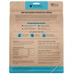 Vital Essentials Freeze-Dried Raw Beef Meal or Mixer Dog Food Crunchy Mini Nibs, 25 oz