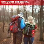 DWCHECK Mini First Aid Kit,132 Piece Small Waterproof Emergency Medical Kit for Travel, Car, Home, Office, Camping, Hiking - Compact Outdoor Survival Kit Includes Emergency Foil Blanket, Scissors