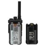 Retevis RB37 Bluetooth Walkie Talkies, Bluetooth Two Way Radio with Wireless Earpiece, Flashlight, 2000 mAh&120h Standby, Type-C, 9-Level VOX&Squelch, for School Hospital Retail Manufacture (4 Pack)