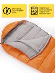 Bessport Mummy Sleeping Bag | 15-45 ℉ Extreme 3-4 Season Sleeping Bag for Adults Cold Weather– Warm and Washable, for Hiking Traveling & Outdoor Activities