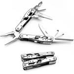 Multitool Plier - 12 In 1 Stainless Steel Pocket Multi Tool With Durable Sheath For Camping, Survival Gear - Safety Locking Camping Accessories With Cutter, Bottle Opener, Screwdriver by Hayvenhurst