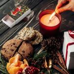 Threlaco 60 Pcs Christmas Blank Matches Containers 2.24 x 1.42 x 0.59 Inches Holiday Match Holder Xmas Decorative Match Storage Boxes DIY Countdown Christmas Party Favor for Guests