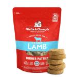 Stella & Chewy's Freeze-Dried Raw Dinner Patties - Dandy Lamb Recipe - High Protein Grain-Free Puppy & Dog Food - Perfect For Picky Eaters - 25 oz
