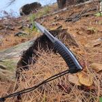 BATTLBOX BattlBolt Fixed Blade Outdoor Survival Knife, Doug Marcaida Design, 13in D2 Steel Blade, FRN Handle, Kydex Sheath - Bushcraft, Camping, Field Use