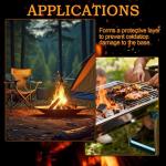 Raneped 50 Pack,Waterproof Fire Starters with 5+ Minute Burn Time for Emergencies, Campfires, Survival, Fire Pits, Grills - Yellow,Non-Toxic