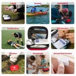 Prelady 138 Pcs Mini First Aid Kit Travel Size, TSA Approved Small First Aid Kit for Car, Hiking & Home, Compact Travel Medicine Kit, Med Kit