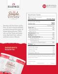 READYWISE - Simple Kitchen Freeze Dried Raspberries, 22 Servings, Vegan, Gluten Free, Healthy Snack, Survival Food, Dried Fruit, Raspberries