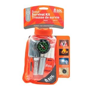 S.O.L. Survive Outdoors Longer S.O.L. Waterproof Bag Scout Survival Kit