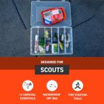 S.O.L. Survive Outdoors Longer S.O.L. Waterproof Bag Scout Survival Kit