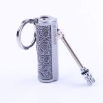 SURVIVE Permanent Match Metal, 2 Pack, Reusable Survival Fire Starter Striker Lighter, Emergency Waterproof Keychain Strike Anywhere Stick Kit