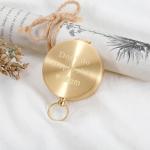 Don't Do Stupid Shit Compass Hiking Survival,Dorm Room Essentials Golden Compass, Stocking Stuffers for Son Daughter, Gifts for Adult Sons Who Have Everything, Hiking Survival Gifts