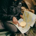 Don't Do Stupid Shit Compass Hiking Survival,Dorm Room Essentials Golden Compass, Stocking Stuffers for Son Daughter, Gifts for Adult Sons Who Have Everything, Hiking Survival Gifts