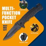 11-in-1 Emergency Survival Kit & Camping Multi-Tool for Camping, Hiking, Backpacking | Car Survival Gear, Earthquake Preparedness, Outdoor Essentials