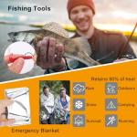 11-in-1 Emergency Survival Kit & Camping Multi-Tool for Camping, Hiking, Backpacking | Car Survival Gear, Earthquake Preparedness, Outdoor Essentials