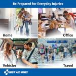 First Aid Only All-Purpose First Aid Kit for Home, Car, Outdoor and Travel (91686)