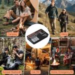 VitarayX Ferro Rod Fire Starter Survival Tool – All-in-One Flint and Steel Fire Starter Kit, Waterproof Firestarter for Camping, Hunting, Bushcraft, Hiking & Emergency Preparedness