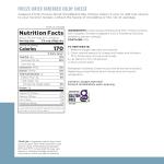 Augason Farms Freeze Dried Shredded Colby Cheese Can, Emergency Food Supply, Everyday Meals, 30 Servings