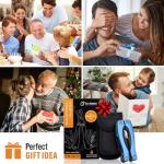 15-in-1 Multitool with Safety Lock, Stainless Steel Pocket Knife & Pliers, Compact EDC Multi Tool, Spring Loaded for Camping, Hiking, Fishing, Outdoors, Survival, Gift for Men, Dad, Husband, Boyfriend