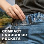 Fire Starter Magnesium Firestarter Flint Waterproof Outdoor Survival Kit with Striker for Campfires,Hiking,Hunting(4 Pack)