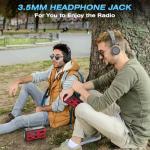 NITIGO 10000mAh Emergency Radio, NOAA Weather Radio with AM/FM, 37000mWh Rechargeable Phone Power, USB/Solar/Hand Crank Charging, LED Flashlight, SOS Alarm, Reading Lamp for Indoor/Outdoor Emergencies