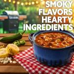 Progresso Pitmaster Steakhouse Style Steak and Bean, Gluten Free, Canned Soup, 18.5 oz