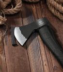 WICING Throwing Axe - 3 Pack, 15-inch Camping Hatchet, Carbon Steel Splitting Axe, Fiberglass Handle, with Anti-Slip & Shock Reduction Grip for Axe Throwing, Kindling, Chopping, and Wood Splitting