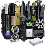 28-in-1-Survival Kits, Gifts for Men Dad Husband Him - Survival Gear and Equipment, Stocking Stuffers for Man Christmas Birthday Gifts, Unique Cool Gadgets for Camping, Hiking, Hunting, Fishing