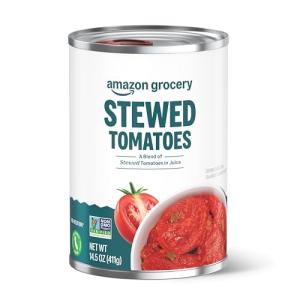 Amazon Grocery, Stewed Tomatoes, 14.5 Oz (Previously Amazon Fresh, Packaging May Vary)