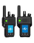 G6Plus PoC Radios Nationwide Coverage - 4G LTE Walkie Talkies with Unlimited Range GPS SOS Metal Body USB-C Charging Pre-Installed SIM Ready to Use (Black)