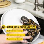 Lodge 3.6 Quart Enameled Cast Iron Covered Casserole with Lid – Dual Handles – Oven Safe up to 500° F or on Stovetop - Use to Marinate, Cook, Bake, Refrigerate and Serve – Desert Sage