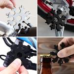 Stocking Stuffers Gifts for Men 18-in-1 Snowflake Multi Tool, Mens Gifts for Christmas Anniversary Birthday Gifts for Men Dad Him Husband, White Elephant Gifts for Adults Dad Who Wants Nothing