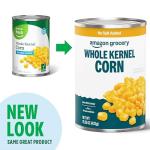 Amazon Grocery, Canned Whole Kernel Corn, No Salt Added, 15.25 Oz (Previously Amazon Fresh, Packaging May Vary)