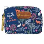 KeepGoing Small Travel First Aid Kit Kids – 60 Pc. Mini First Aid Kit for Purse, Diaper Bag, & Backpack with Latex-Free Bandages – 4 Oz., & 4.5 x 3.5 x 2 in, TSA-Approved