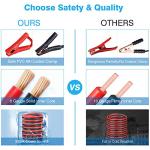 Vetoos Car Roadside Emergency Kit with Jumper Cables, Auto Vehicle Safety Road Side Assistance Kits, Winter Car Kit Essentials for Women and Men, with Car Repair Tool Set, Folding Survival Shovel