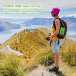 Rckskaya 20000mAh Emergency Radio, Hand Crank NOAA Weather Radio AM FM, Solar Power Battery Operated/USB-C Charging, LED Flashlight, Reading Light, SOS & Compass for Emergencies/Camping