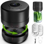 Wothfav Mason Jar Vacuum Sealer Kit, Electric Sealer for Wide, Regular Mouth Mason Jars, Portable Vacuum Sealer for Jars, Birthday Gifts for Her, Gifts for Mom, Grandma