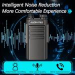 Walkie Talkies Long Range for Adults,Rechargeable UHF Handheld Strong Encrypted Handheld Two Way Radios Walky Talky with Noise Reduction,VOX and USB-C Charger for Camping Hiking Hotel,2Pack