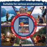Advent Calendar 2025 Survival Kit Advent Calendar for Adults, 24 Day Christmas Countdown with Outdoor Tools, Emergency Gear and Gift Box for Men, for Adventure Lovers
