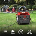 PowerSmart 1200-Watt Portable Generator with Super Quiet, Ultralight for Camping