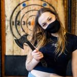 Throwing Knives Throwing Axes and Tomahawks 3 Pack Set with Bottle Opener and Nylon Sheath, 10in Axe Throwing Game for Backyard Competition and Recreation