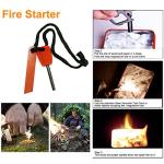 EMDMAK Survival Kit Outdoor Emergency Gear Kit for Camping Hiking Travelling or Adventures (Black)