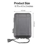 EMDMAK Survival Kit Outdoor Emergency Gear Kit for Camping Hiking Travelling or Adventures (Black)