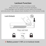 OLIGHT Arkfeld Pro Rechargeable EDC Flat Flashlight with Green Beam, UV and White LED Combo, 1300 Lumens Portable Pocket Lights, Triple Sources for Outdoors Emergency Working (Black CW)