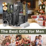Survival Kits, Hiking and Camping Essentials, Emergency Survival Gear, Gifts for Men, Gifts for Dad, Husband, Teenagers, Cool Fishing and Hunting Gadgets, Christmas and Birthday Gifts