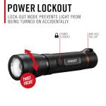 Coast G60R 1000 Lumen Waterproof Rechargeable LED Flashlight, 2-Pack
